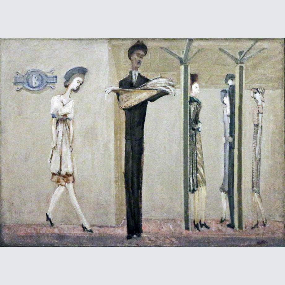 Mark Rothko. Underground Fantasy. 1940