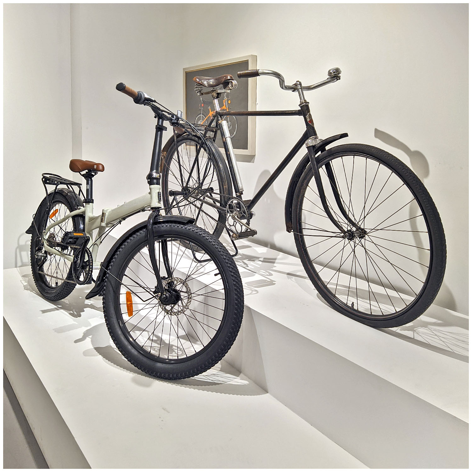 Велосипеды «Прогресс», 1950 (ММД) и Shulz Easy Fat, 2019 (Компания Shulz)