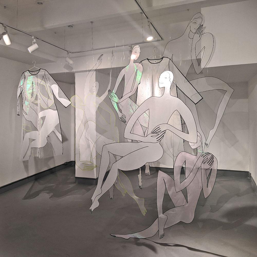 Инсталляция «Onoma: Обобщение». С. Цугати, И. Бодрова. 2021