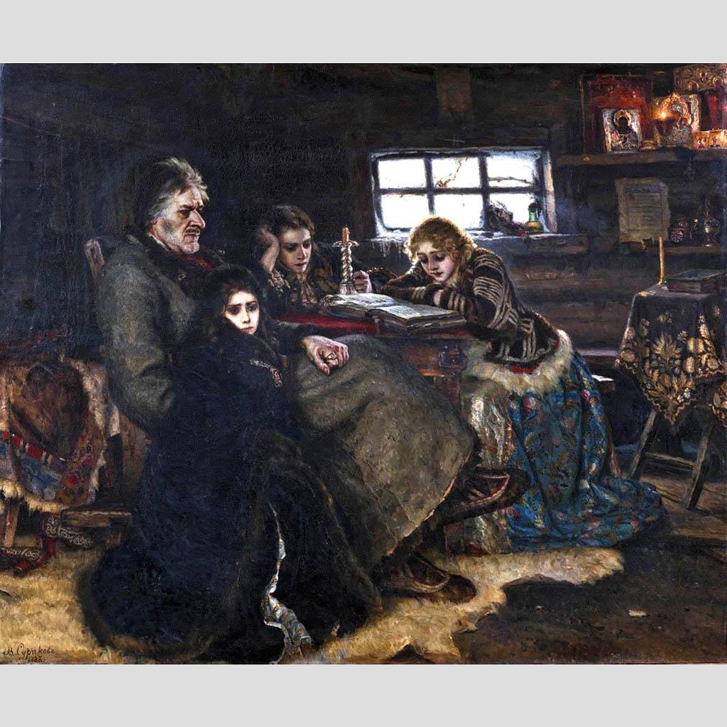 Василий Суриков. Меншиков в Березове. 1883