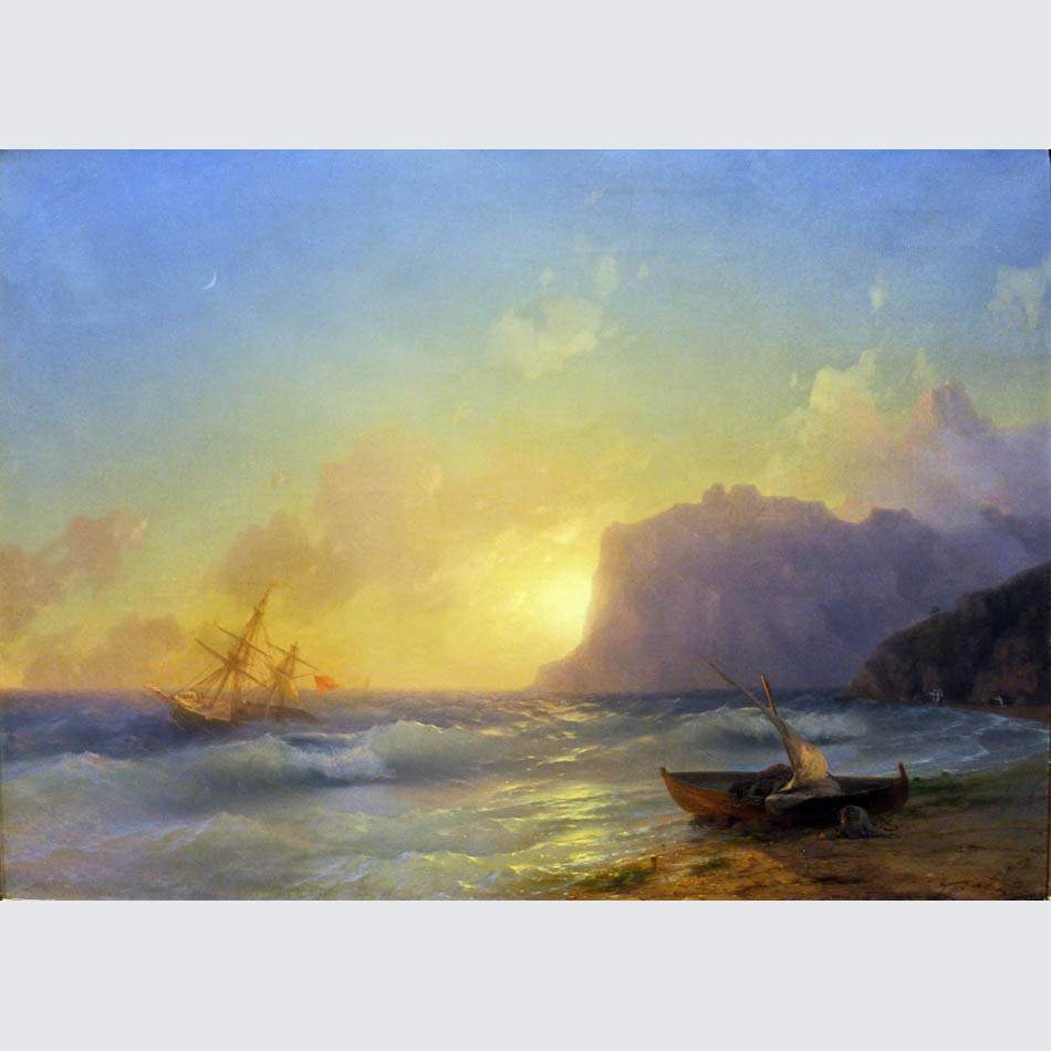 Иван Айвазовский. Море. Коктебель. 1853