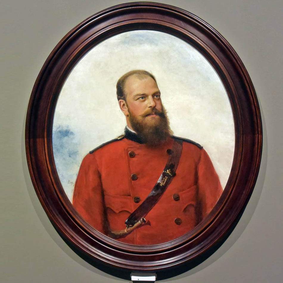 Алексей Корзухин. Портрет Александра III. 1883