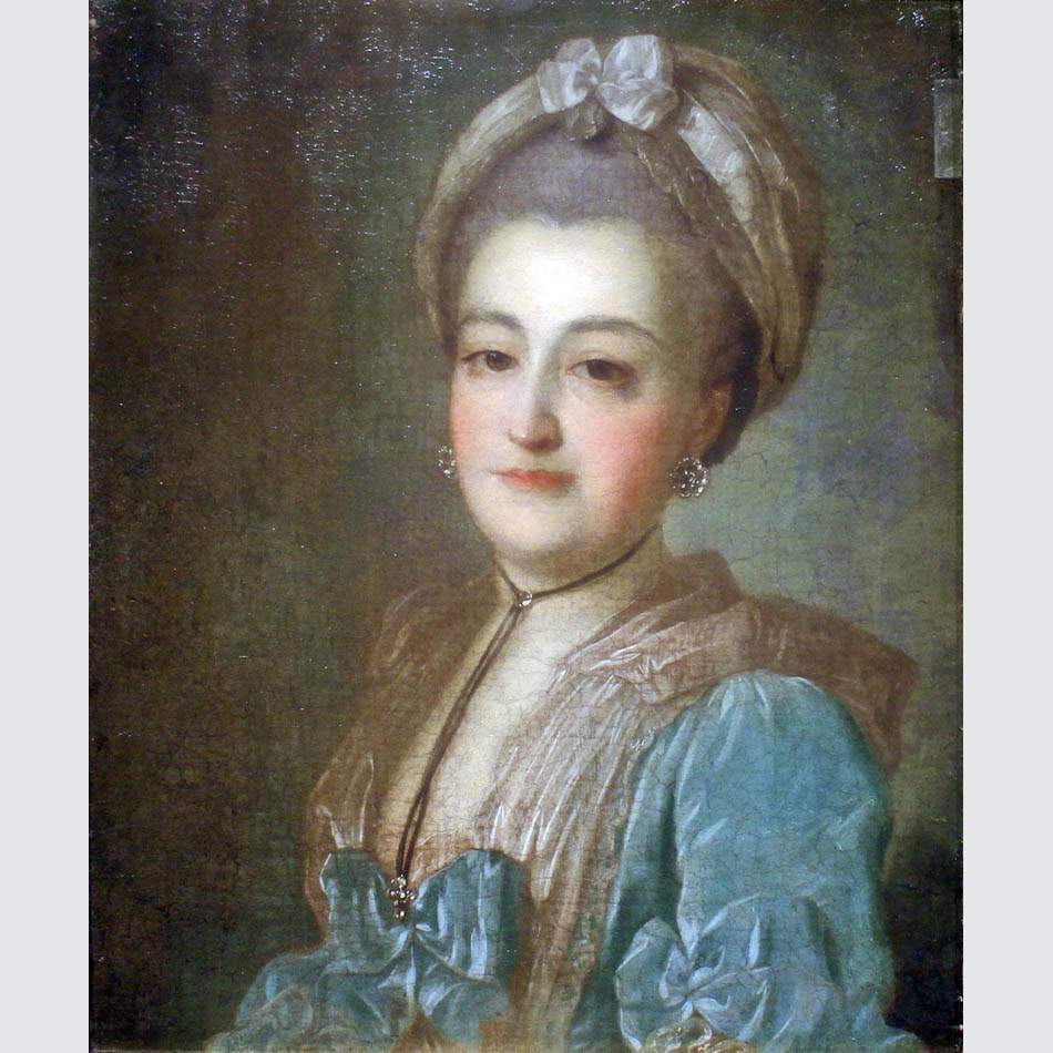 Федор Рокотов. Портрет княжны Куракиной. 1760-1770