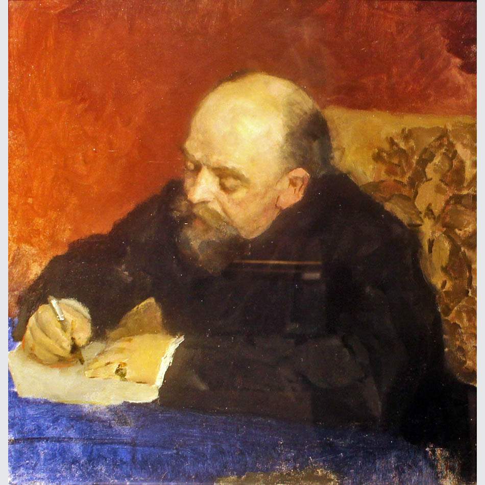 Валентин Серов. Портрет С.И. Мамонтова. 1891