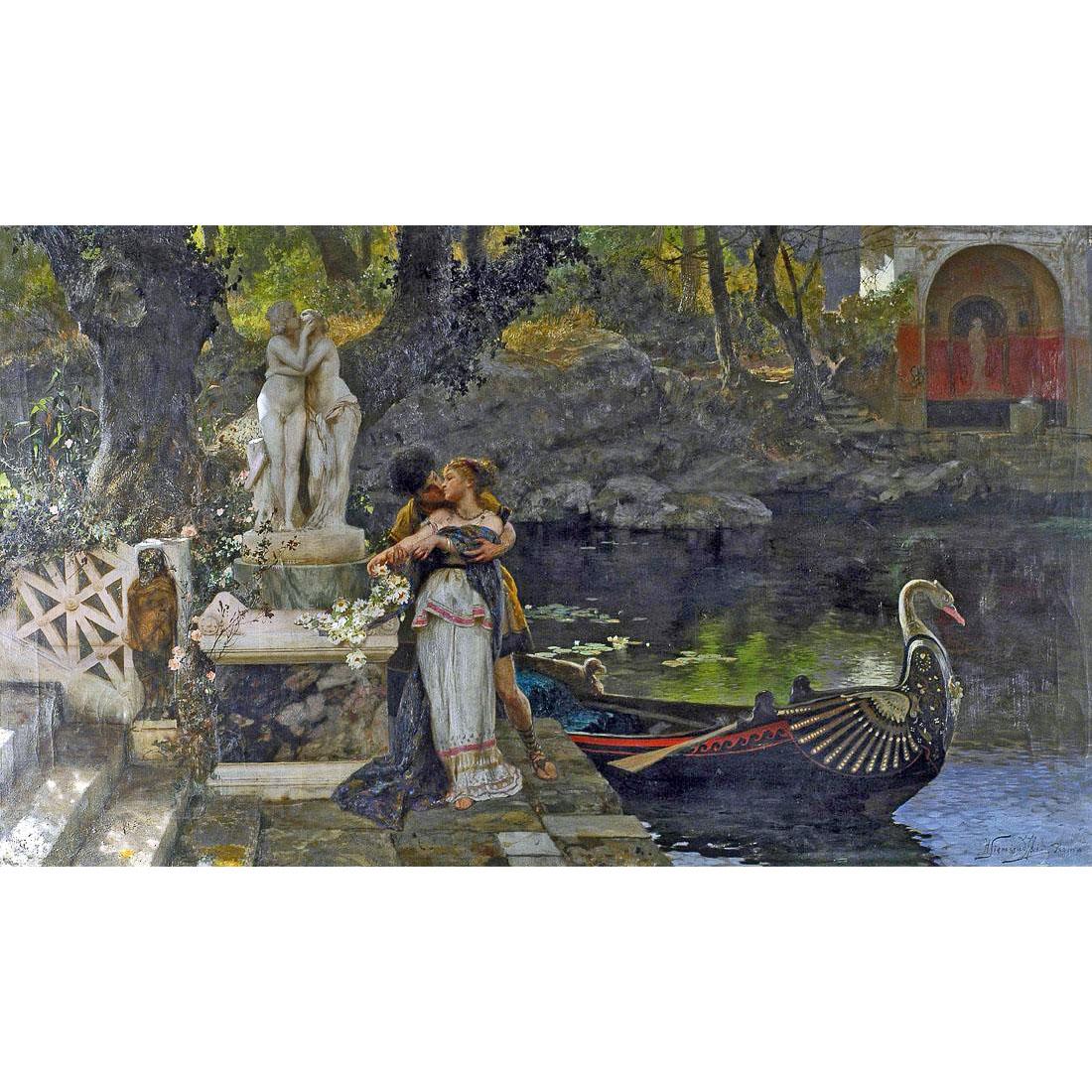 Генрих Семирадский. По примеру богов. 1877. Национальная галерея. Ереван