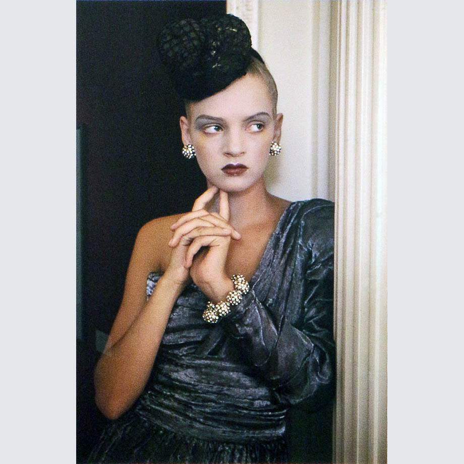 Шейла Мецнер. Ума. Британский Vogue. 1985