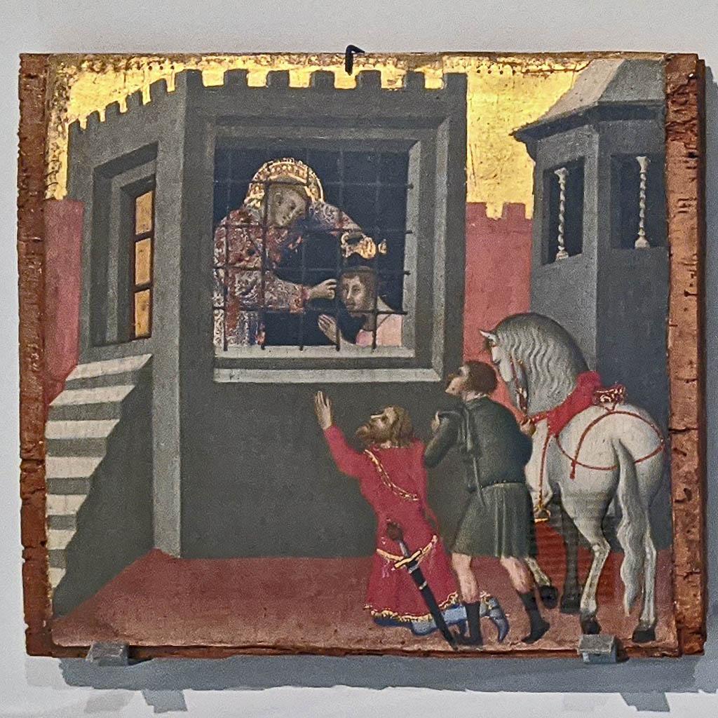 Бартоло ди Фреди (Bartolo di Fredi). Св. Лаврентий крестит узника. 1367