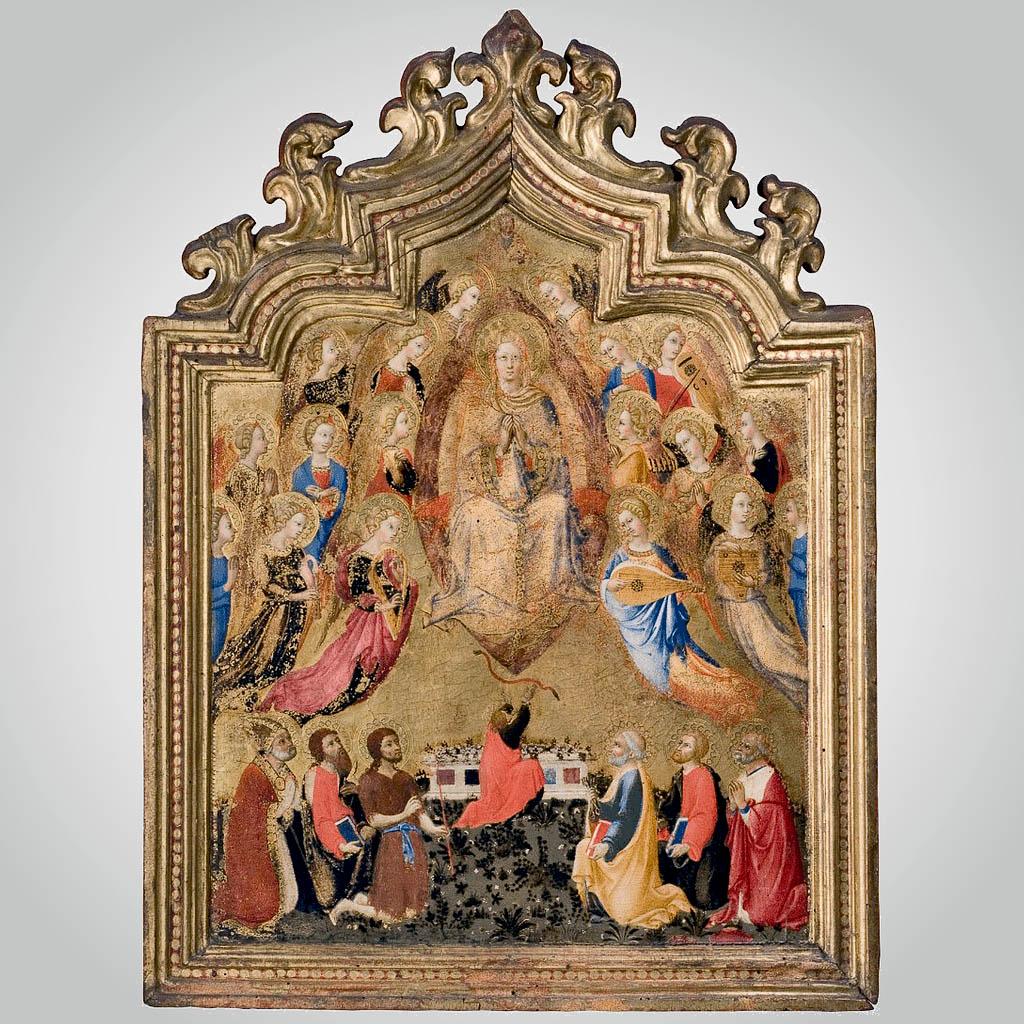 Сано ди Пьетро (Sano di Pietro). Вознесение Богоматери. 1430-1440
