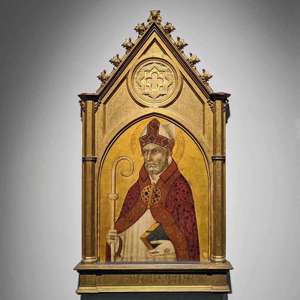 Симоне Мартини (Simone Martini). Святой Августин. Начало 1320-х