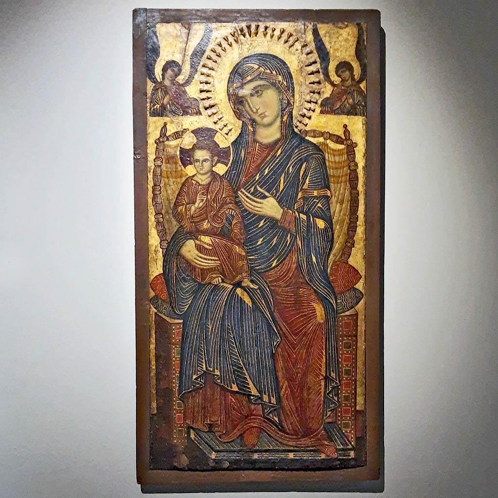 Пизанский мастер третьей четверти XIII в. Мадонна с младенцем. 1270-е
