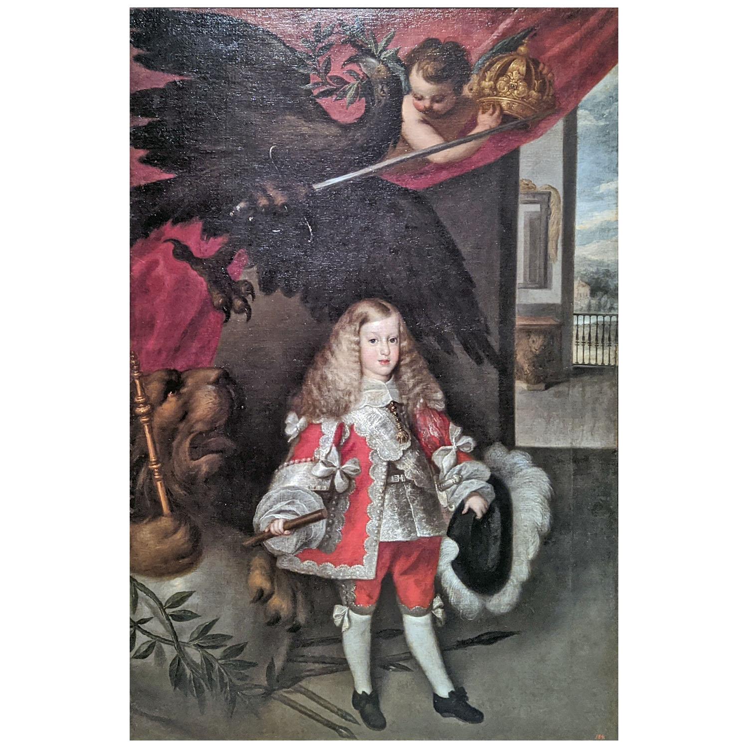Себастьян Эррера Барнуэво. Инфант Карлос II в детстве. 1666-1668. Эрмитаж