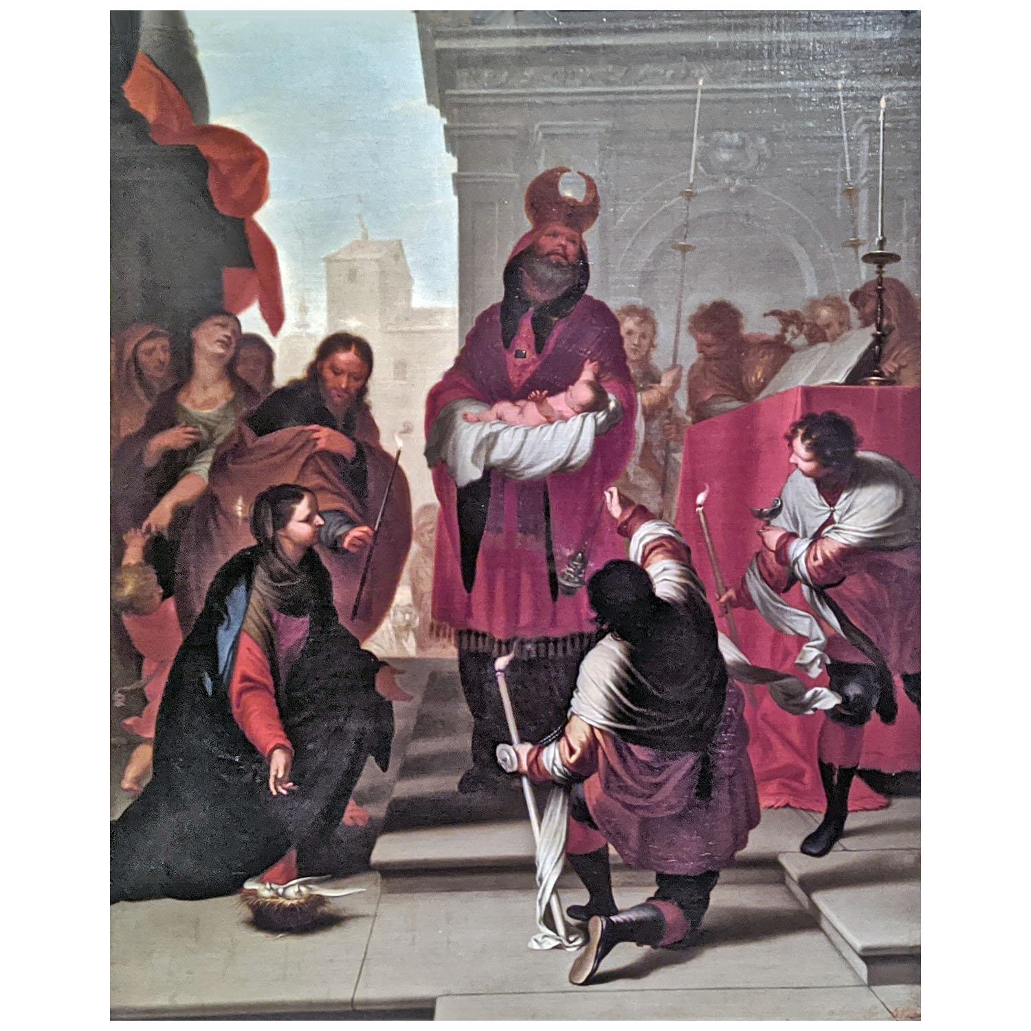 Матиас де Торрес. Принесение младенца Христа во храм. 1697. Эрмитаж