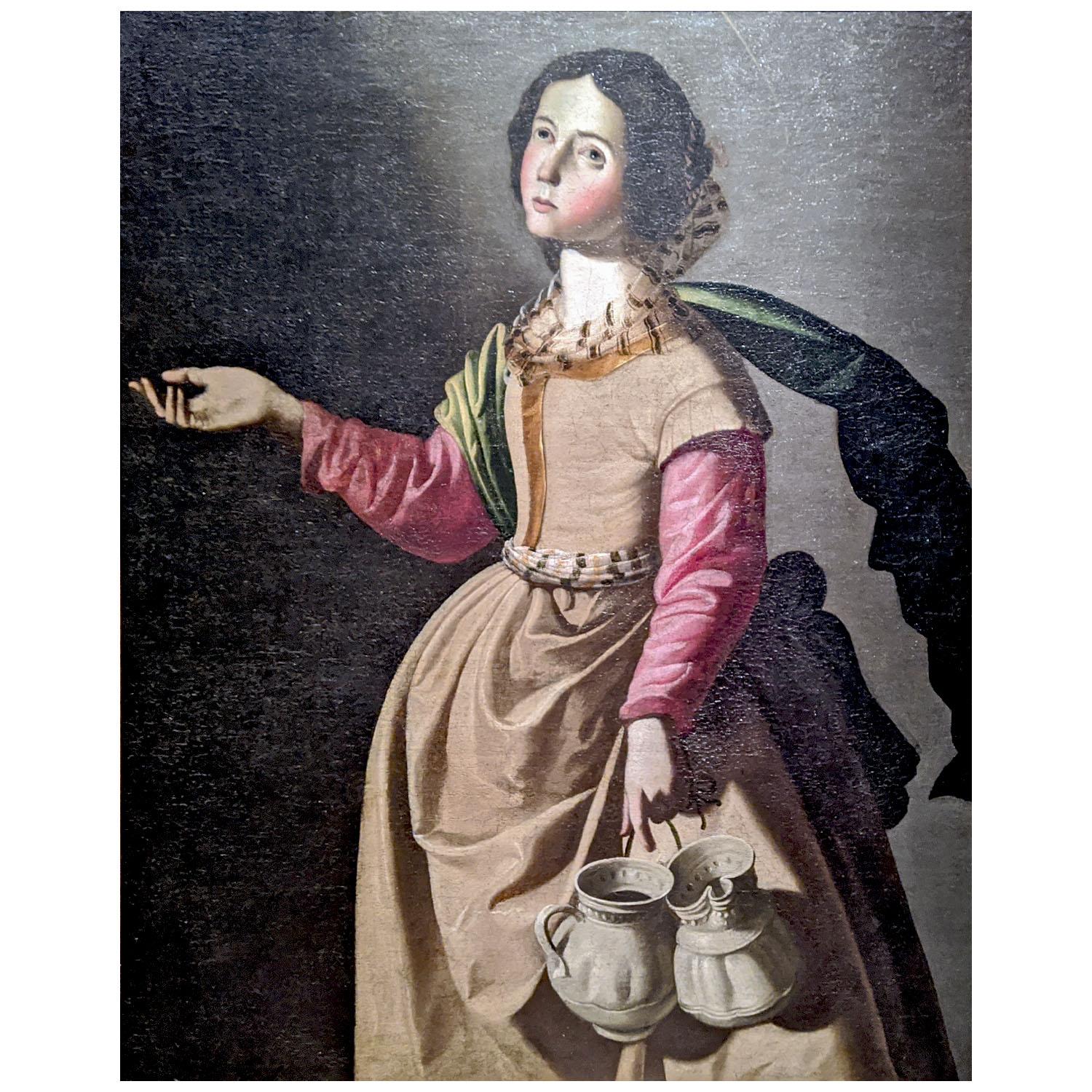 Франсиско де Сурбаран. Святая Юста (Руфина). 1645-1650. Смоленский ГМЗ