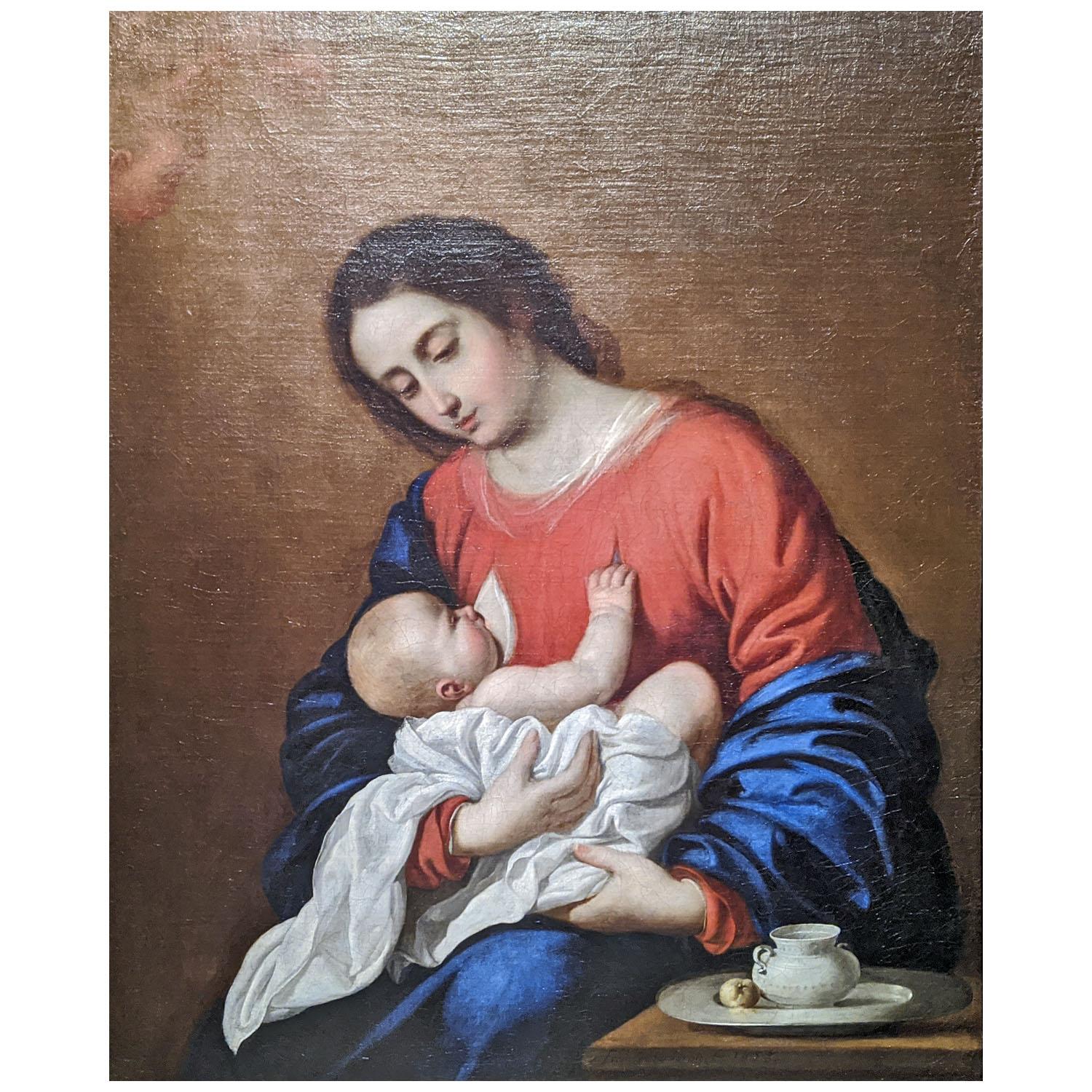 Франсиско де Сурбаран. Мадонна с младенцем. 1658. ГМИИ им. Пушкина