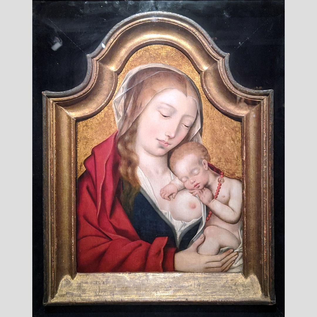 Мастер портретов принцев. Мадонна с младенцем. 1490-е