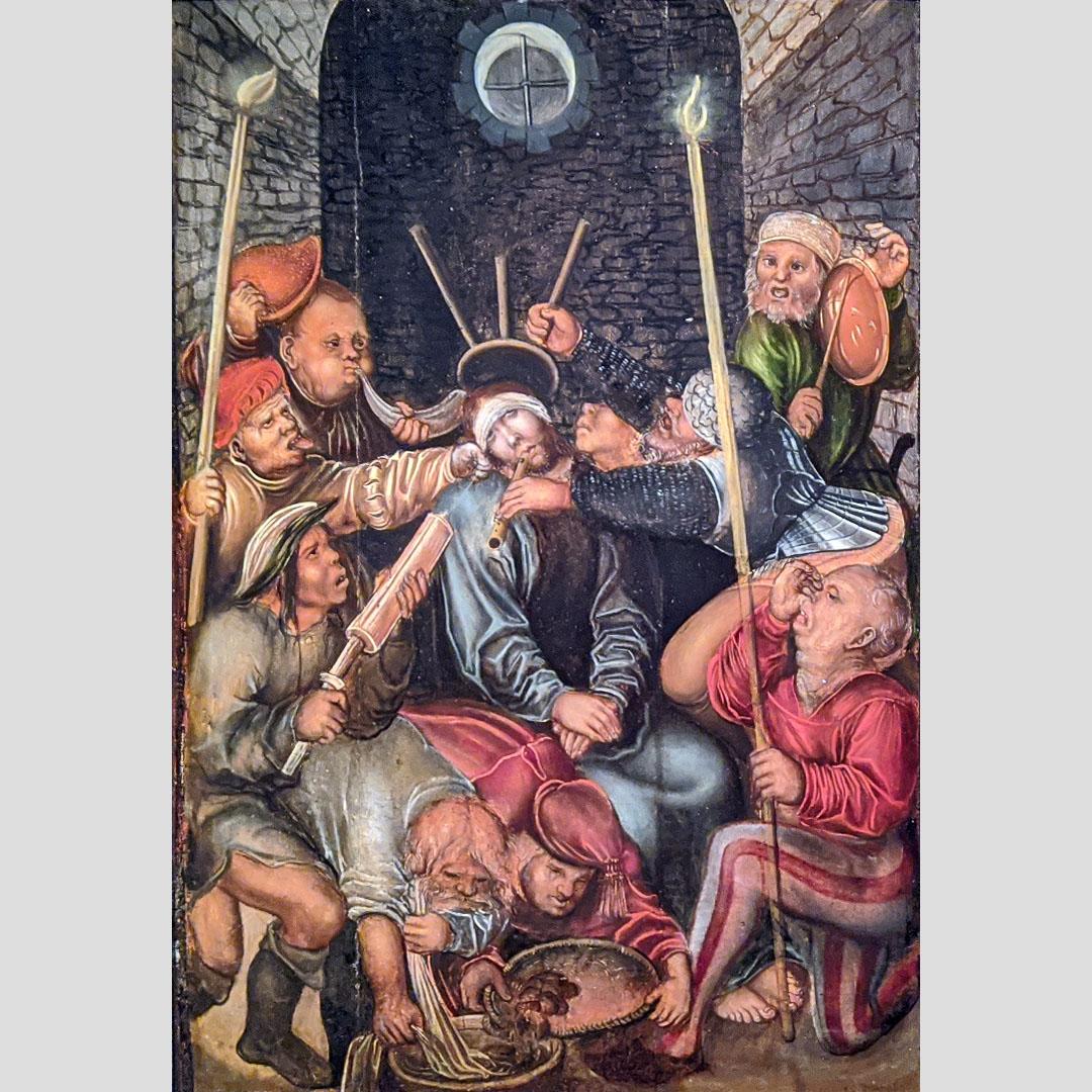 Мастер Флокского алтаря. Осмеяние Христа. 1515-1520