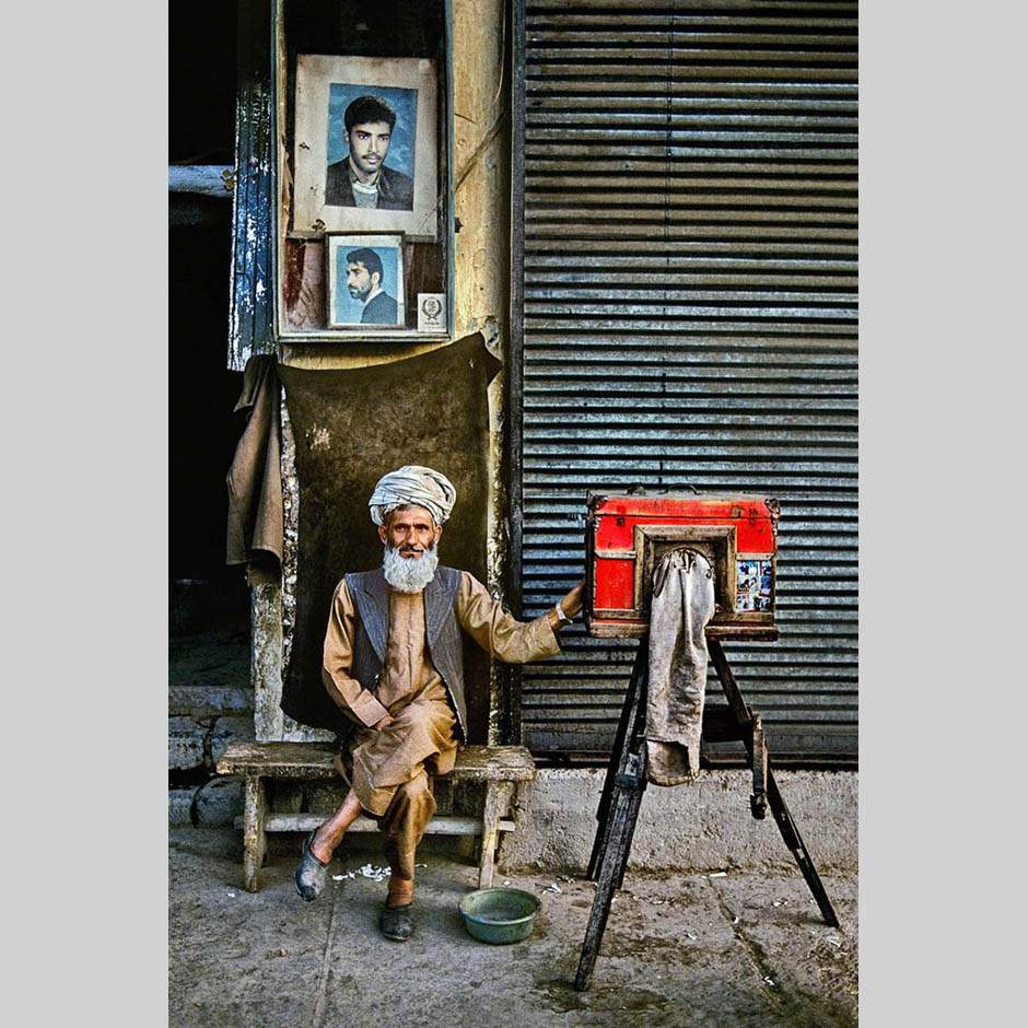 Стив МакКарри. Фотограф-портретист. Кабул, Афганистан. 1992