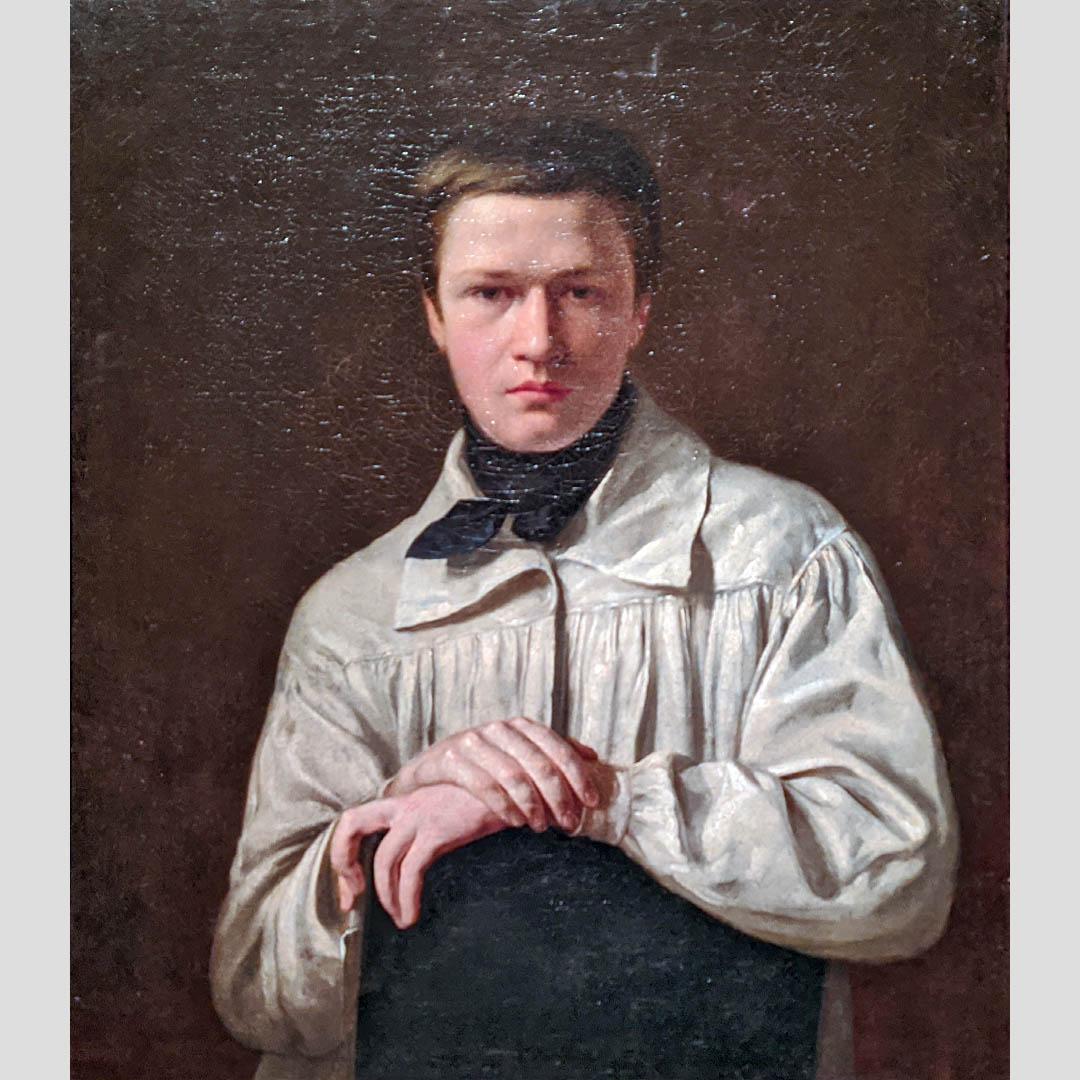 Алексей Тыранов. Автопортрет. 1825. Тверская картинная галерея