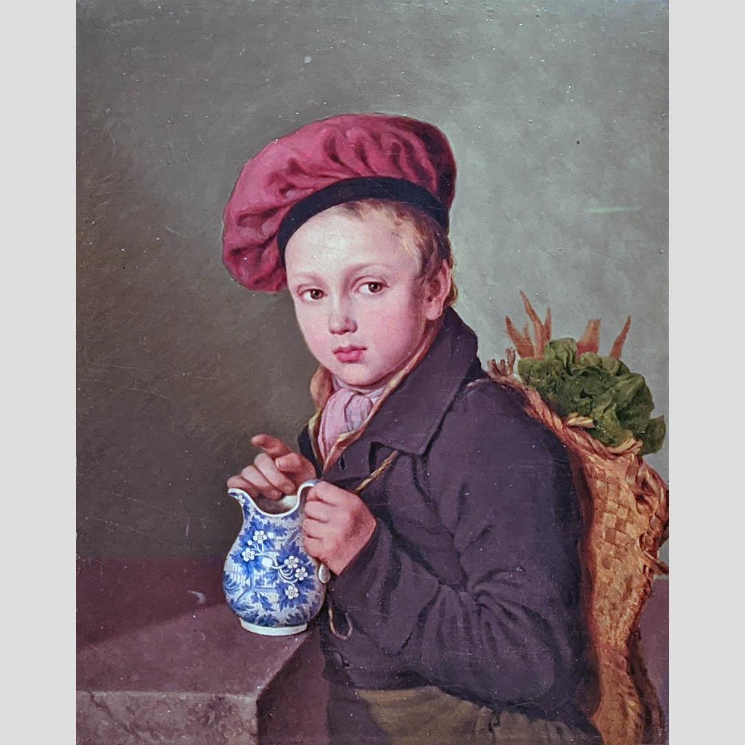 Капитон Зеленцов. Мальчик с кувшином. 1830-е. Третьяковская галерея