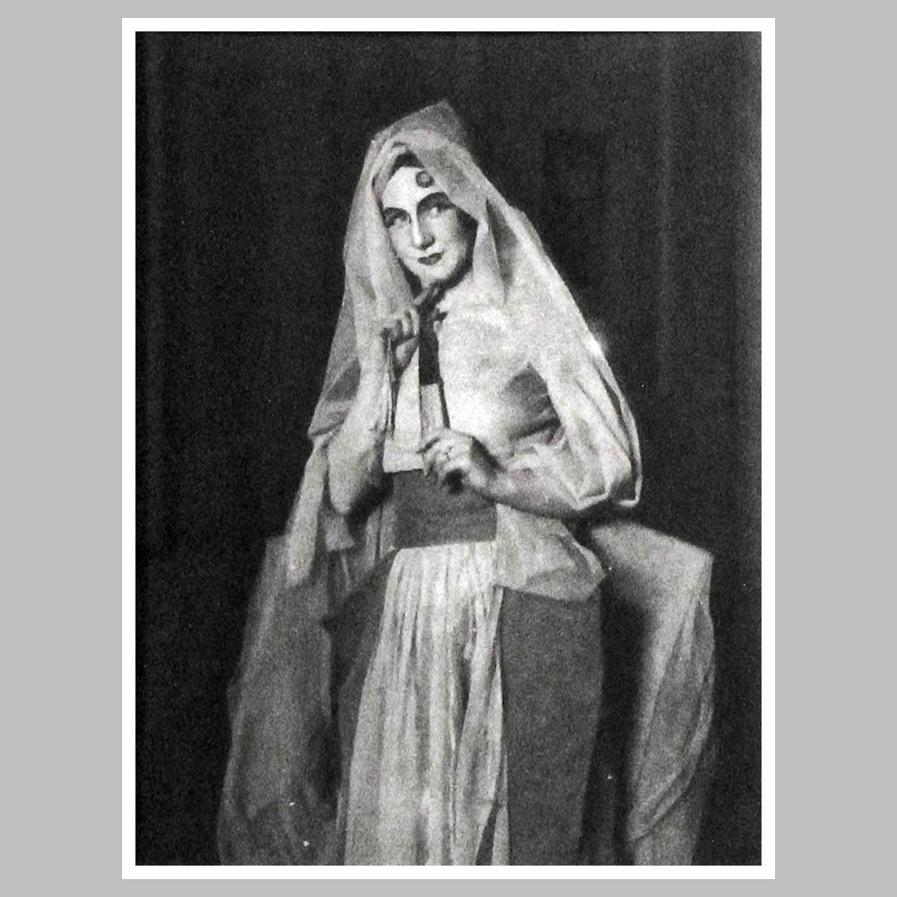 Е.К. Елина в роли Доньи Анхели. 1924