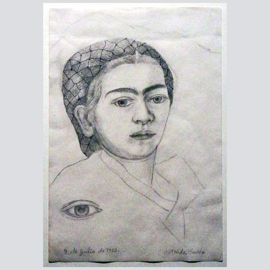Фрида Кало. Автопортрет. 1932