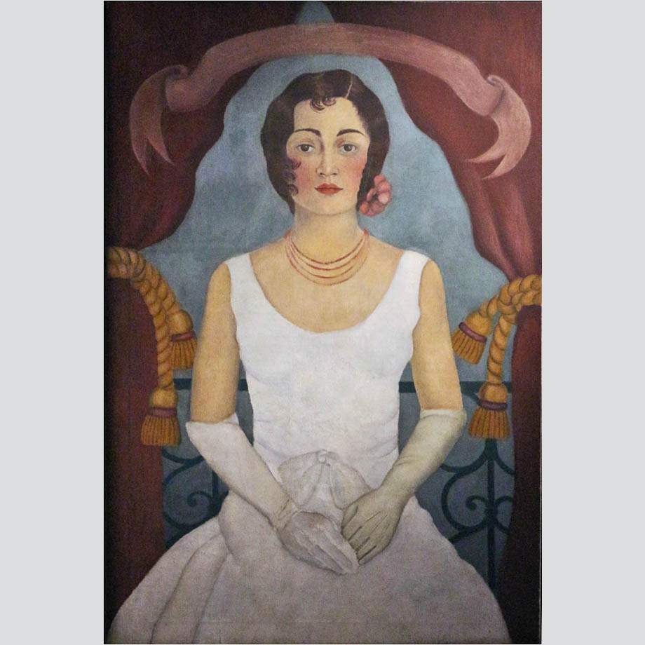 Фрида Кало. Женщина в белом. 1929