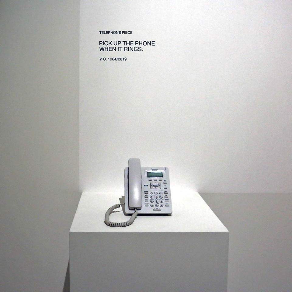 Йоко Оно. Telephone Piece. 1964/2019