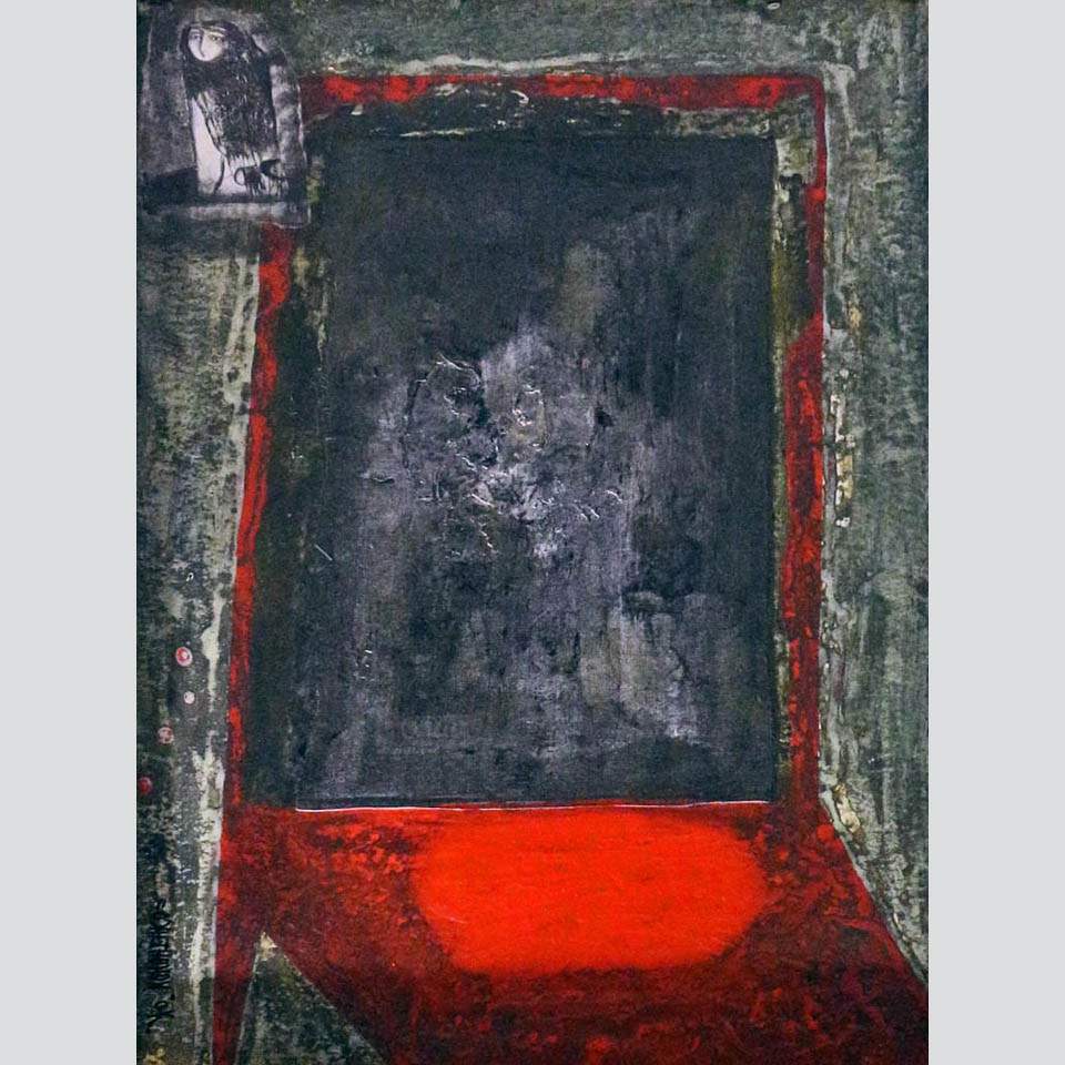 Юрий Кононенко. Красный стул. 1989
