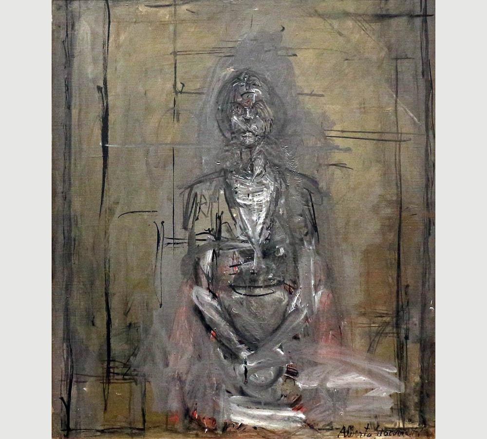Alberto Giacometti. Portrait of Annette. 1958
