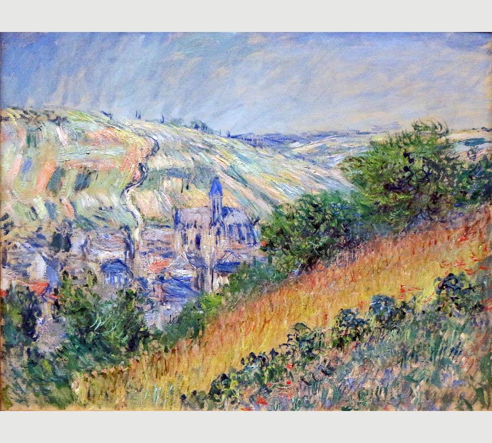 Claud Monet. View of Vetheuil