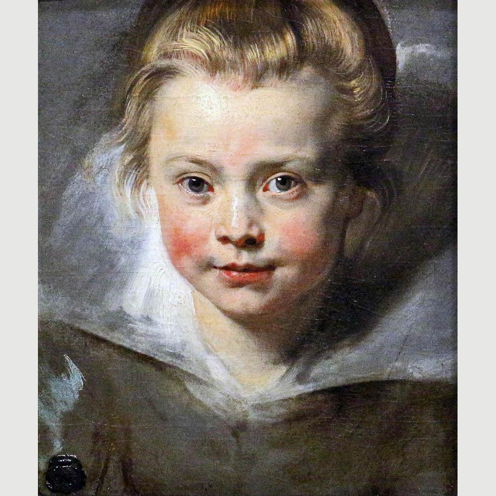Peter Paul Rubens. Clara Serena Rubens. 1616