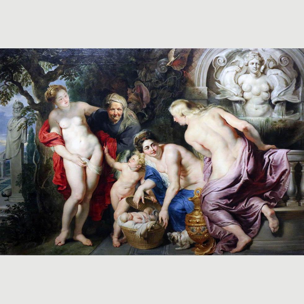 Peter Paul Rubens. Discovery of the Infant Erichthonius. 1616