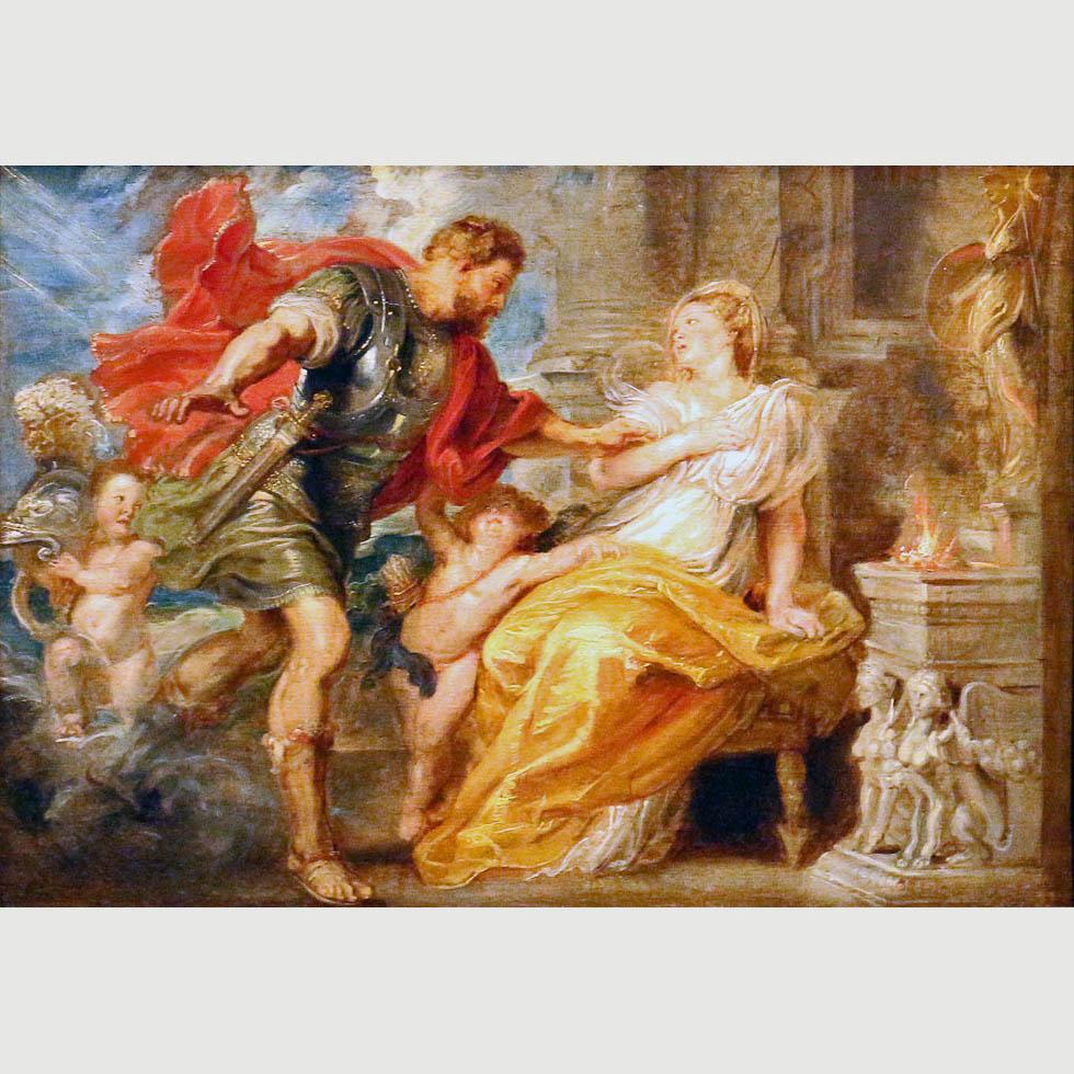 Peter Paul Rubens. Mars and Rhea Silvia. 1616/17
