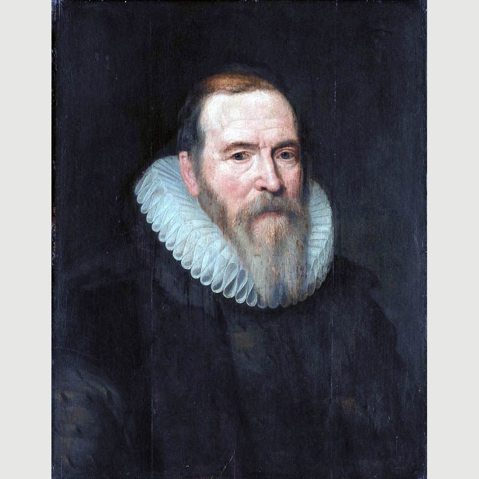 Michiel van Mierevelt. Johan van Oldenbarnevelt. 1607