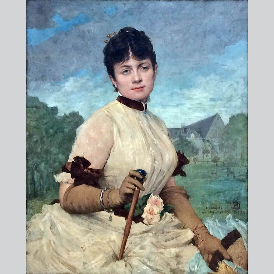 Jules-Elie Delaunay. Madame Toulmouche. 1889