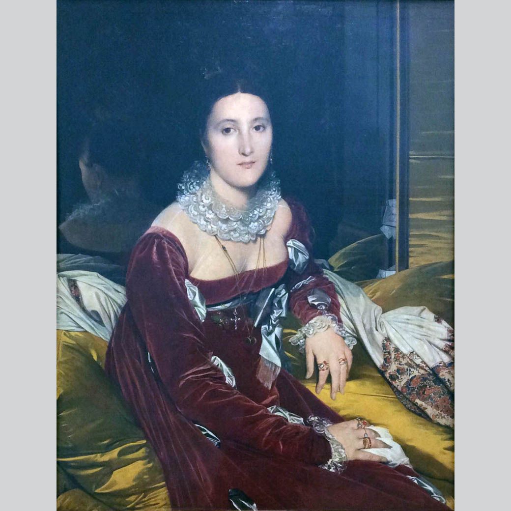 Jean Auguste Dominique Ingres. Madame de Senonnes. 1814