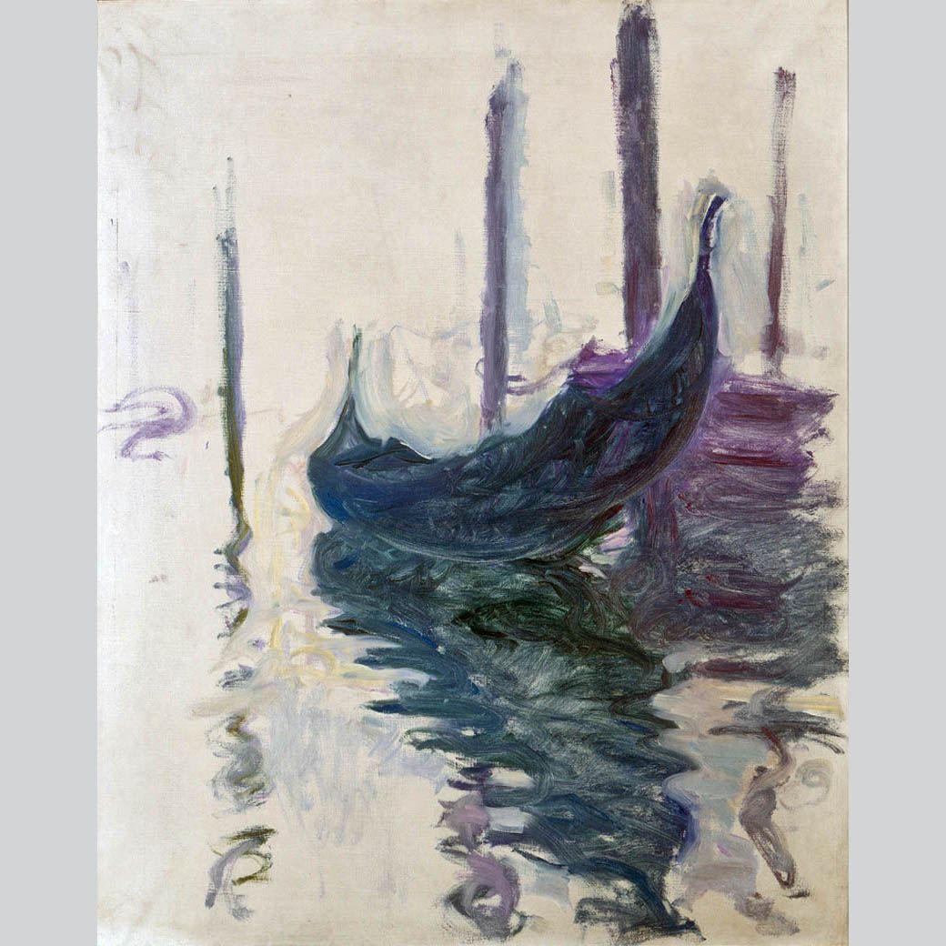 Claude Monet. Gondoles a Venise. 1908