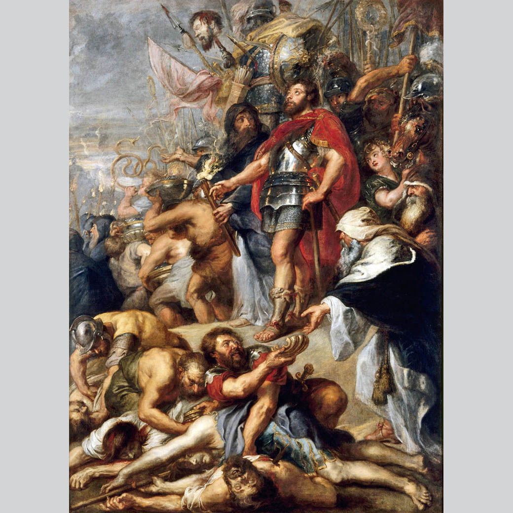 Pietrus Paul Rubens. Le Triomphe de Judas Macchabee. 1635