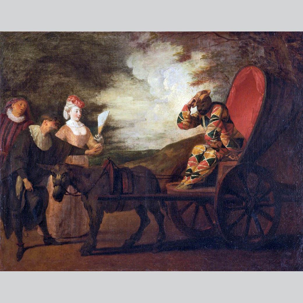 Jean Antoine Watteau. Arlequin. 1707-1708