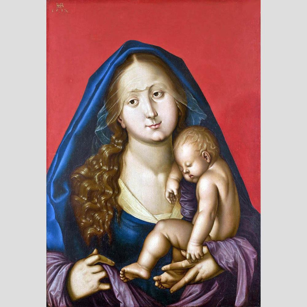 Hans Baldung Grien. Madonna with Child. 1520