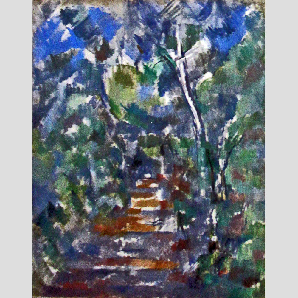 Paul Cezanne. Forest Scene. 1902