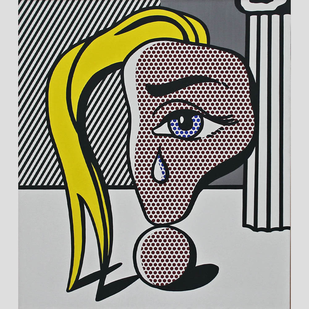 Roy Lichtenstein. Girl with Tear III. 1977