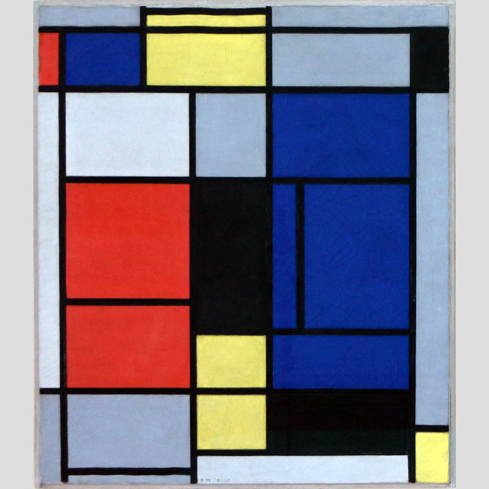 Piet Mondrian. Picture No.1. 1921-25