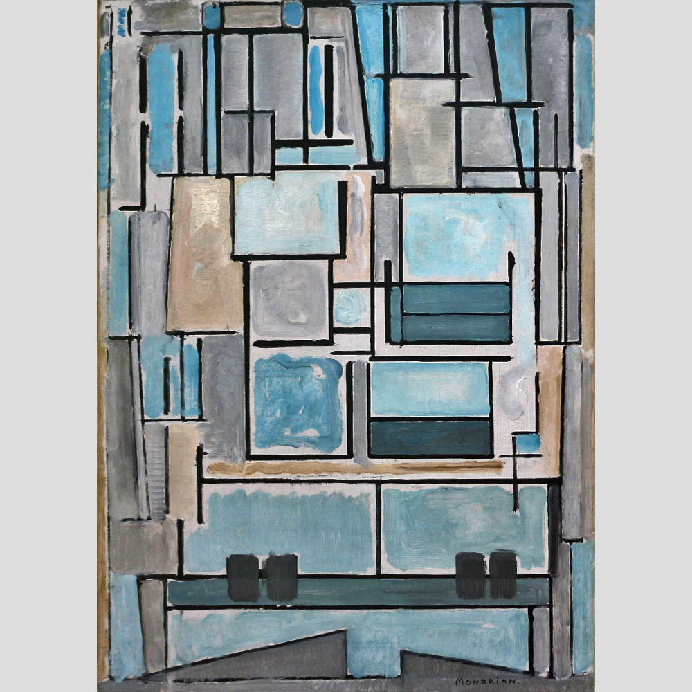 Piet Mondrian. Composition No.VI. 1914