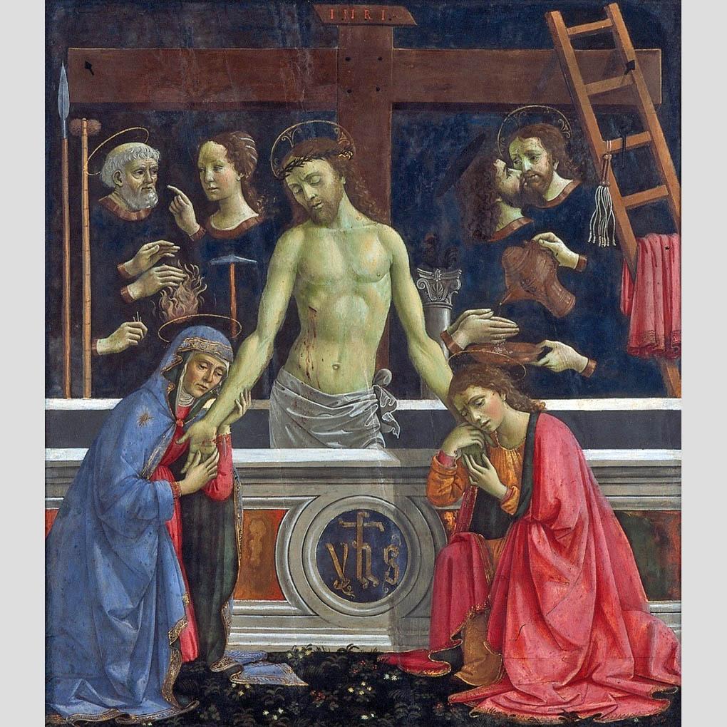 Domenico Ghirlandaio. Man of Sorrows. 1475
