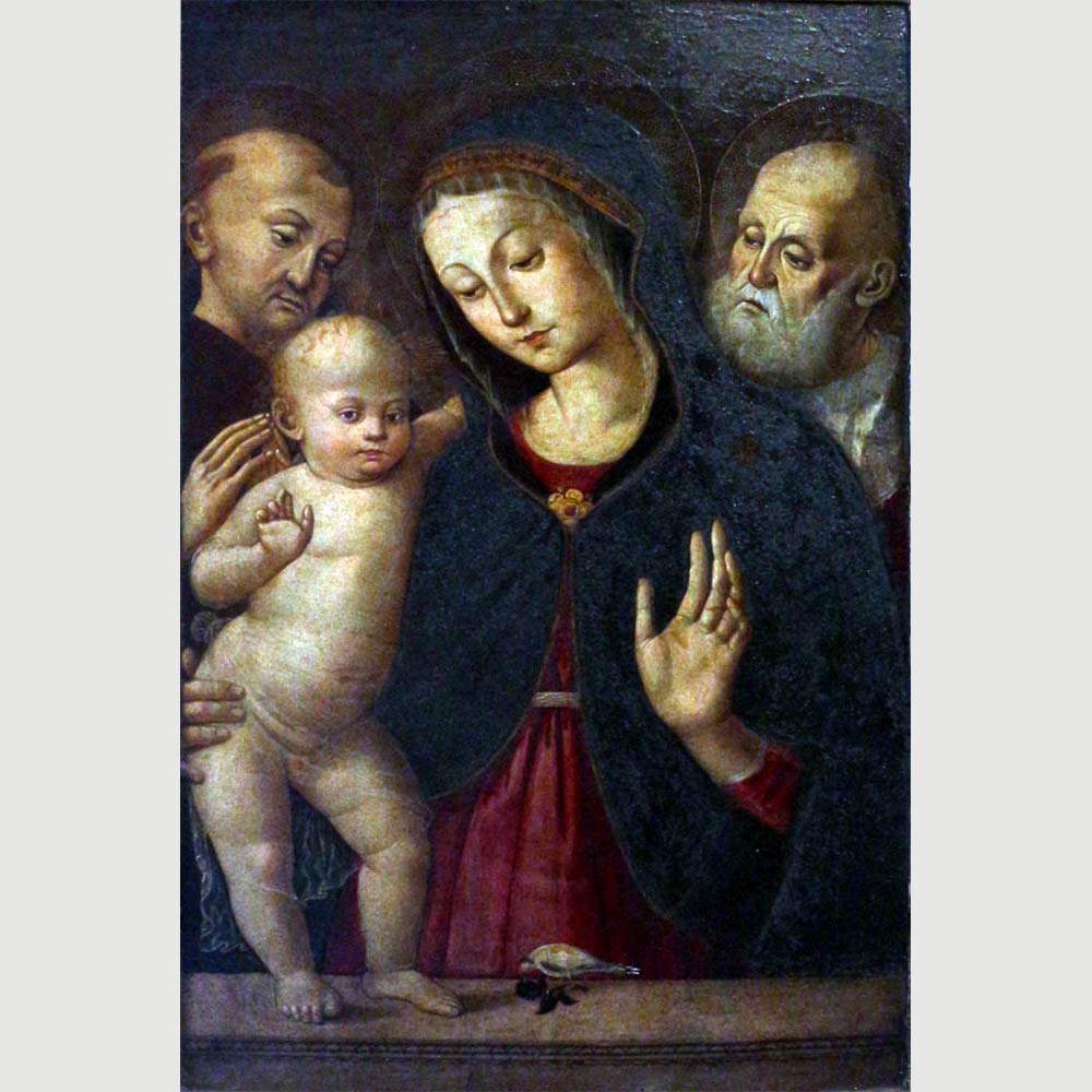 Bernardino Fungai. La Sainte Famille. 1480