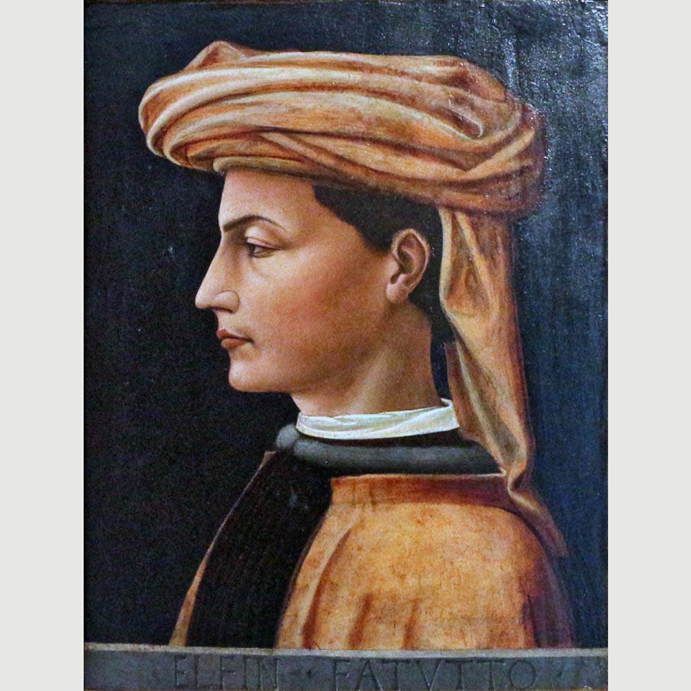 Domenico Veneziano. Portrait de jeune homme. 1440