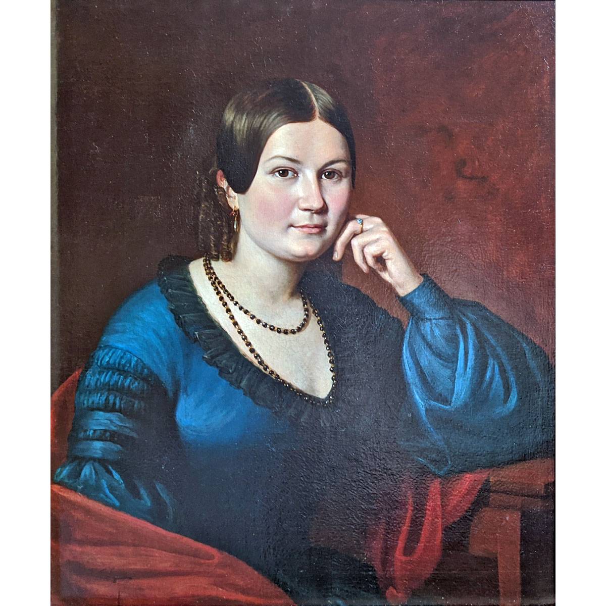 Николай Подключников. Женский портрет. 1842
