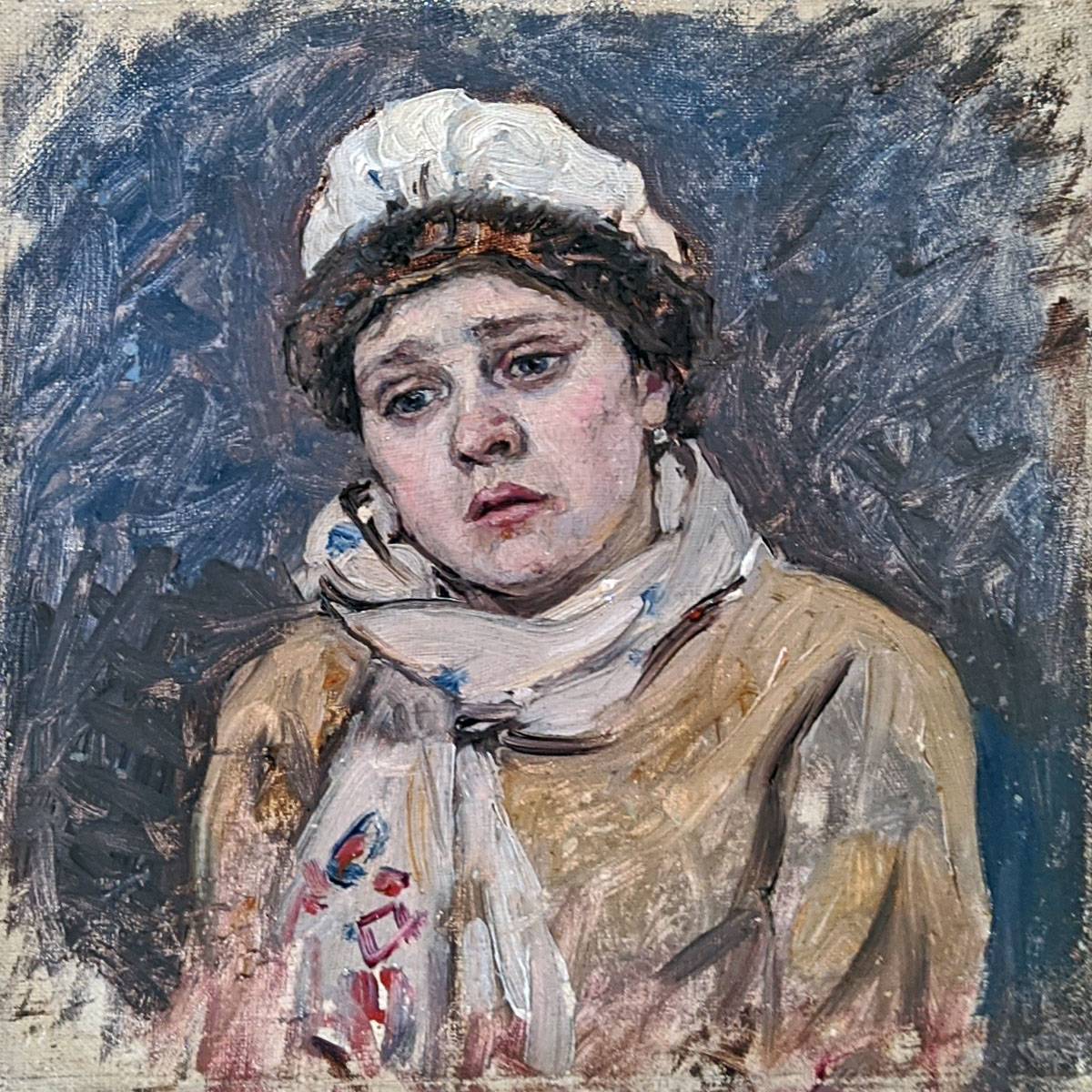 Василий Суриков. Жена стрельца (этюд). 1879