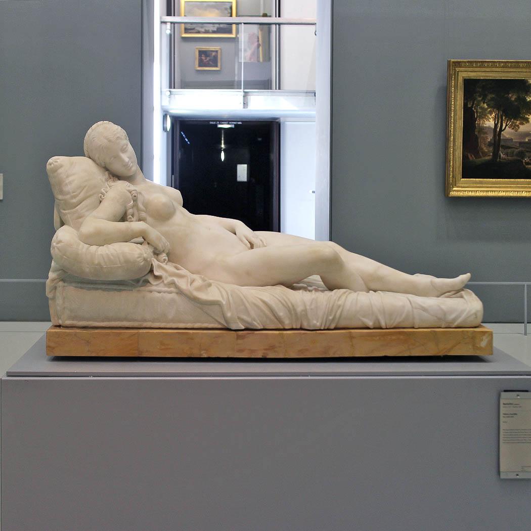 Lorenzo Bartolini. Venus couchee. 1821-1822